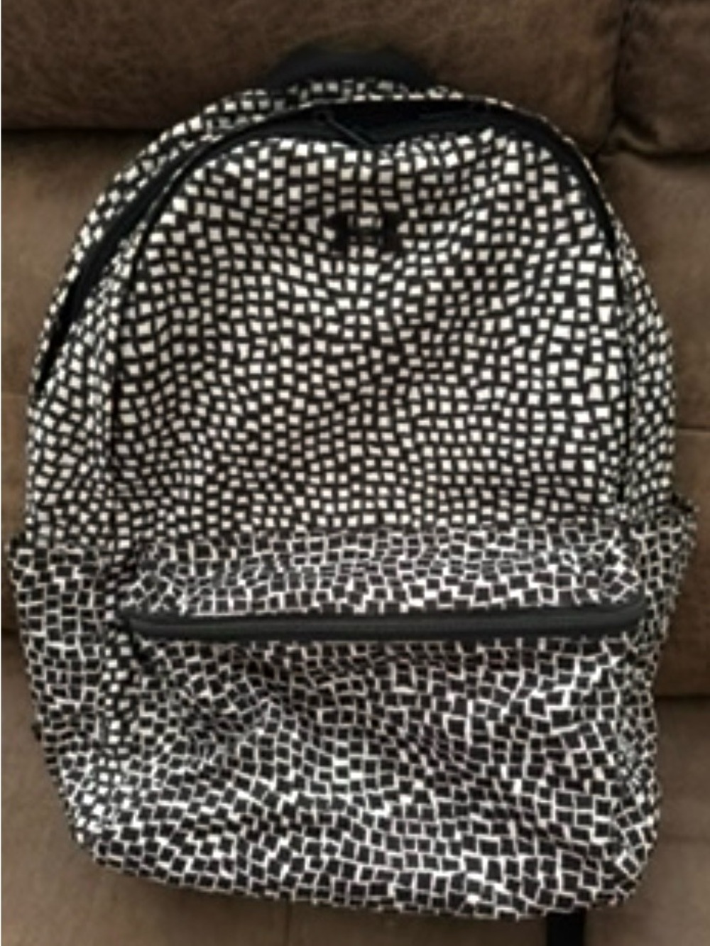 Under Armour Black and White Patterned Kids Backpack
